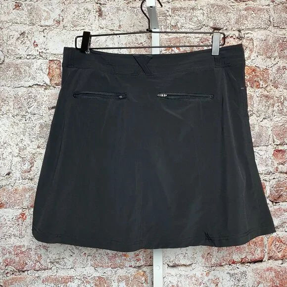 L.L. Bean Women's Black Skorts Size 12R - Picture 6 of 6